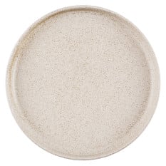 Churchill Emerge Speckled White Walled Plate 26cm/10.2" (Pack of 6)