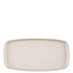 Churchill Emerge Speckled White Oblong Plate 30 x 14.7cm/11.75 x 5.75" (Pack of 6)