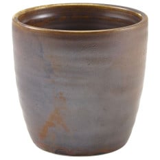 Terra Porcelain Rustic Copper Chip Cup 8.7cm/3.4" 320ml/10.82oz - Front
