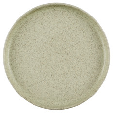 Churchill Emerge Speckled Green Walled Plate 26cm/10.2" (Pack of 6)