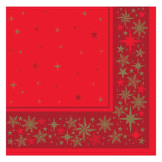 Swansoft Merry & Bright Festive Airlaid Napkin 40cm (Pack of 500)