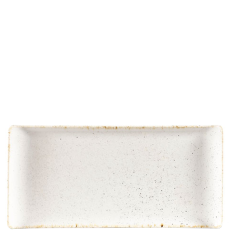 Stonecast Hints Barley White Rectangle Buffet Tray 12"