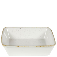 Stonecast Hints Barley White Square Baking Dish 10x10x2.5"