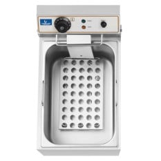 Hurricane Commercial Countertop Single Tank Electric Deep Fat Fryer 10 Litre 3kW