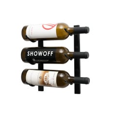 Wall Mounted Wine Rack - 3 Bottles