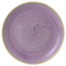 Churchill Stonecast Lavender Evolve Coupe Plate 16.5cm/6.44" (Pack of 12)"