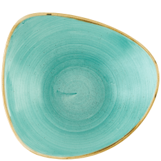 Churchill Stonecast Mint Triangle Bowl 23.5cm/9.25" (Pack of 12)