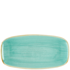 Churchill Stonecast Mint Chefs Oblong Plate 29.8 x 15.3cm/11.75 x 6" (Pack of 12)