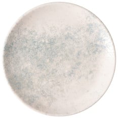 Pioli Smoky Matte Blue Coupe Plate 23cm/9" (Pack of 6)