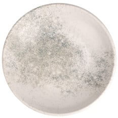 Pioli Smoky Matte Blue Deep Plate 26cm/10" (Pack of 6)