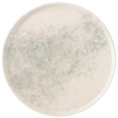 Pioli Smoky Matte Blue Flat Plate 27cm/10.5" (Pack of 6)
