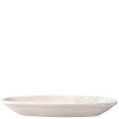 Pioli Smoky Matte Blue Oval Deep Plate 16cm/6" (Pack of 6)
