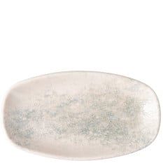 Pioli Smoky Matte Blue Oval Deep Plate 20cm/7.5" (Pack of 6)