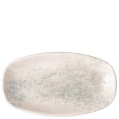 Pioli Smoky Matte Blue Oval Deep Plate 34cm/13" (Pack of 6)