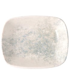 Pioli Smoky Matte Blue Deep Rectangular Plate 14cm/5.5" (Pack of 6)