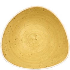 Churchill Stonecast Mustard Yellow Lotus Bowl 18.5cm/7.25" 370ml/13.02oz (Pack of 12)