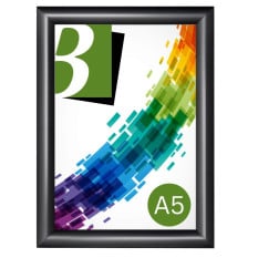 Snap Poster Frame A5 Black (Pack of 10)
