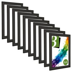 Snap Poster Frame A4 Black (Pack of 10)
