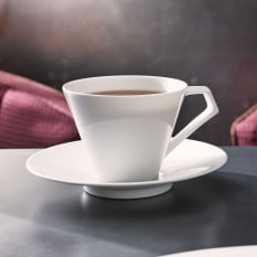 William Edwards Classic White Snipe Espresso Saucer 12cm/4.5" (Pack of 12)