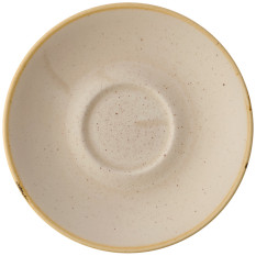 Churchill Stonecast Nutmeg Cream Cafe Cappuccino Saucer 15.6cm/6.25" (Pack of 12)