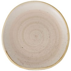 Stonecast Nutmeg Cream Organic Round Plate 18.6cm
