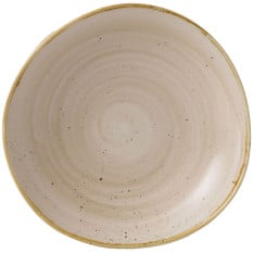 Stonecast Nutmeg Cream Organic Round Bowl 25.3cm 110cl