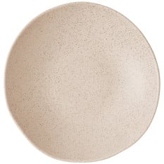 Churchill Stonecast Nutmeg Cream Organic Coupe Bowl 22cm/8.6" (Pack of 6)