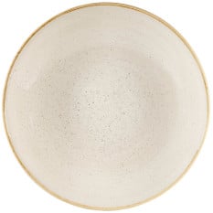 Stonecast Nutmeg Cream Coupe Bowl 31cm 240cl