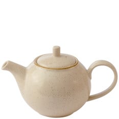 Churchill Stonecast Nutmeg Cream Beverage Pot 42.6cl/15oz (Pack of 4)