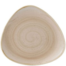 Stonecast Nutmeg Cream Lotus Plate 7"