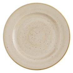 Churchill Stonecast Nutmeg Cream Profile Plate 30.5cm/12" (Pack of 12)