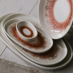 Pioli Sol Oval Deep Plate 34cm/13" (Pack of 6)