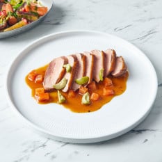 Incise Porcelain Solara Presentation Plate 25cm/10" (Pack of 6)