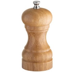Light Wood Salt/Pepper Grinder 10cm/4" (Pack of 6)