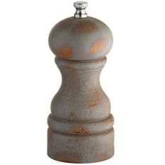 Distressed Wood Salt/Pepper Grinder 13cm/5" (Pack of 6)