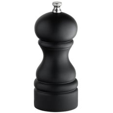 Black Wood Salt/Pepper Grinder 13cm/5" (Pack of 6)