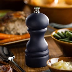 Navy Wood Salt/Pepper Grinder 13cm/5" (Pack of 6)