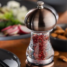 Antique Copper Top Acrylic Salt & Pepper Grinder 15cm/6" (Pack of 6)