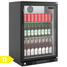 Sterling Pro Back Bar Bottle Cooler Beer Fridge Single Door 134 Litre