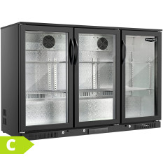 Sterling Pro SP3HC-LOW-BH Hinged Triple Door Low Bottle Cooler 318L