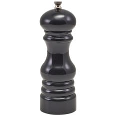 GenWare Salt & Pepper Grinders Black 17.5cm (Pack of 6)