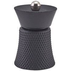 GenWare Black Cast Iron Salt/ Pepper Grinder 8cm (Pack of 6)