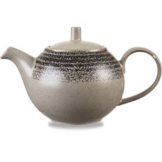 Studio Prints Homespun Charcoal Black Beverage Pot 42.6cl 10.5cm