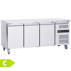 Sterling Pro 3 Door Refrigerated Counter 417 Litres