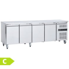 Sterling Pro 4 Door Refrigerated Counter 553 Litres