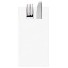 Swantex White Linclass Pocket Napkin 8 Fold 40cm (Pack of 300)