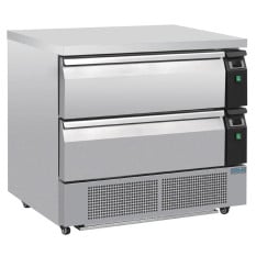 Polar U-Series Low Height Chef Base Commercial Freezer 4x GN 1/1