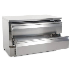 Polar U-Series Low Height Chef Base Commercial Freezer 6x GN 1/1
