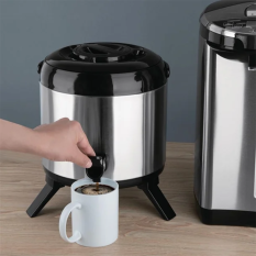 Olympia Stainless Steel Double Wall Beverage Dispenser 6 Litre 