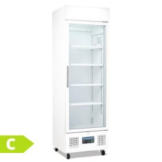 Polar G-Series Upright Display Fridge 336Ltr White